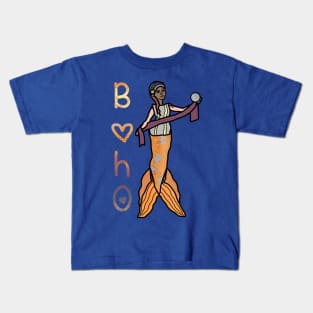 Boho Koi Mermaid Kids T-Shirt